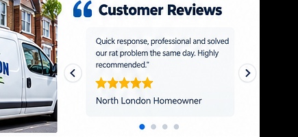 North London Pest Control van